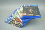 Spel till Playstation 4, 9 st, bl.a Resident Evil 2.