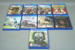 Spel till Playstation 4, 9 st, bl.a Resident Evil 2.