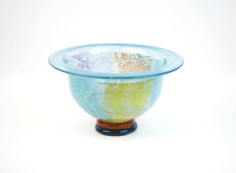Kjell Engman, skål, glas, ''Cancan'', Kosta Boda, signerad.