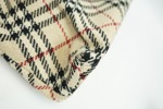 Burberry, handväska, textil.