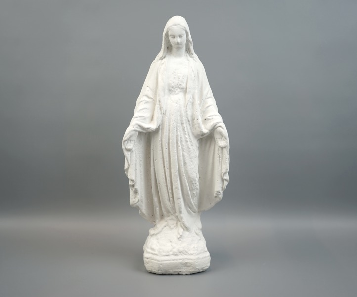 Skulptur, gips, Maria Madonna.