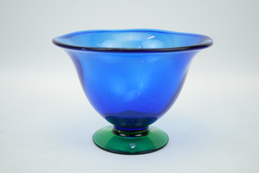 Erika Lagerbielke, "Louise", skål, glas, Orrefors.