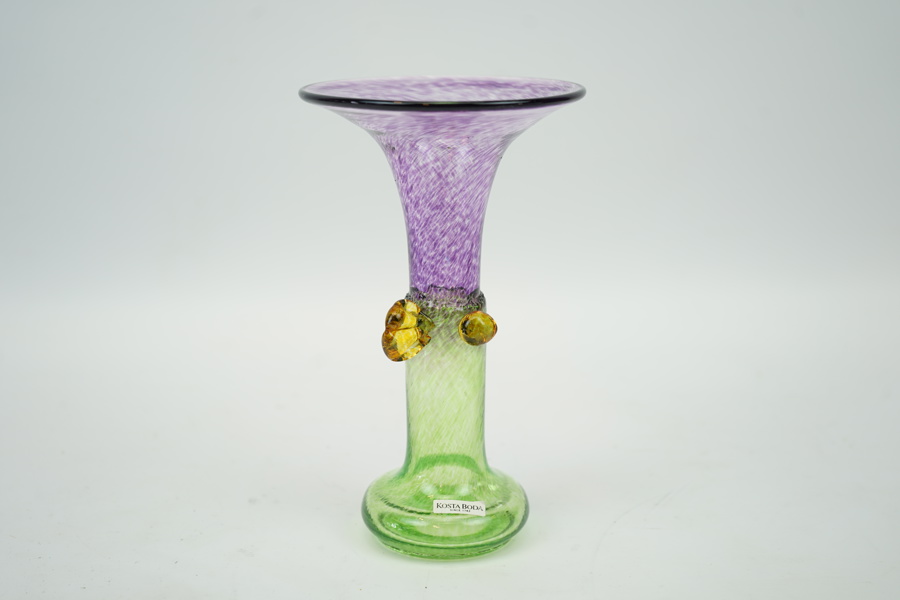 Bertil Vallien, "Windpipe", glas, Kosta Boda.