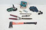 Elverktyg, yxa m.m, ett parti, bl.a Black & Decker och Bosch.