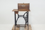 Symaskin med underrede, Singer, 1800/1900-tal.