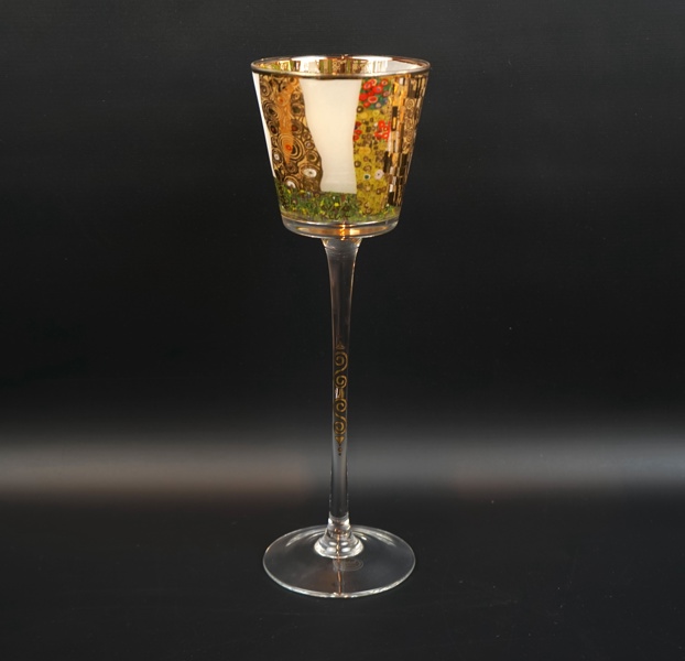 Pokalglas, Gustav Klimt, ''The Kiss'', Goebel.