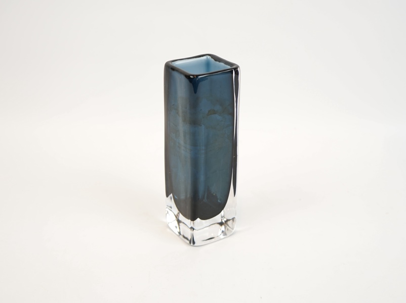 Nils Landberg, vas, glas, Orrefors, signerad.