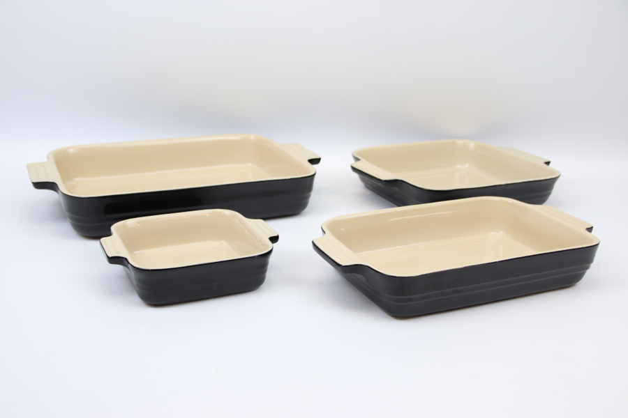 Le Creuset, formar, 4 st, stengods.
