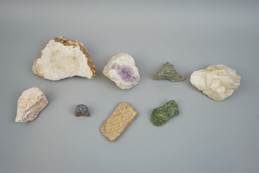 Mineraler, 8 st.