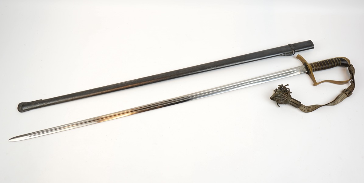 Värja, metall, E. Svalling, Eskilstuna.