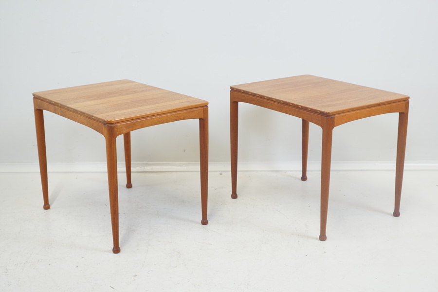 Engström & Myrstrand, "Micano", bord, ett par, teak, Engströms, Bra Bohag, 1960-tal.