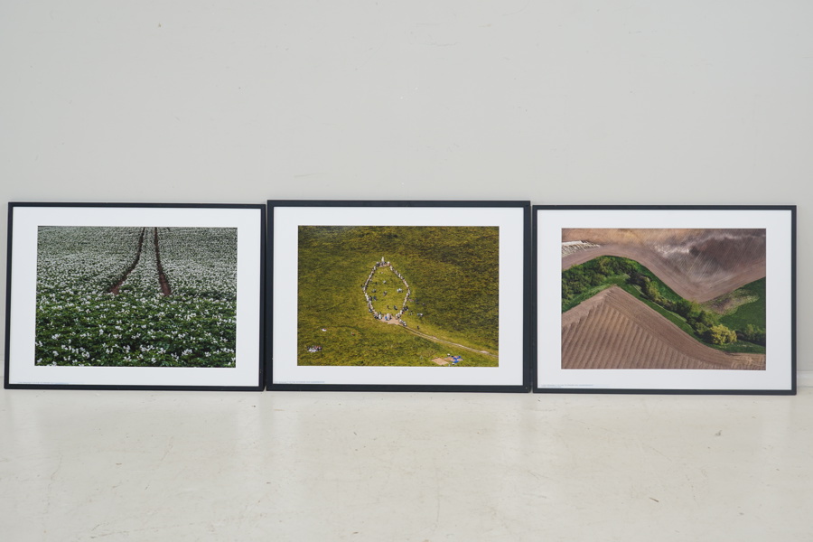 Leif Gustafsson, fotografier, 3 st, osignerade.