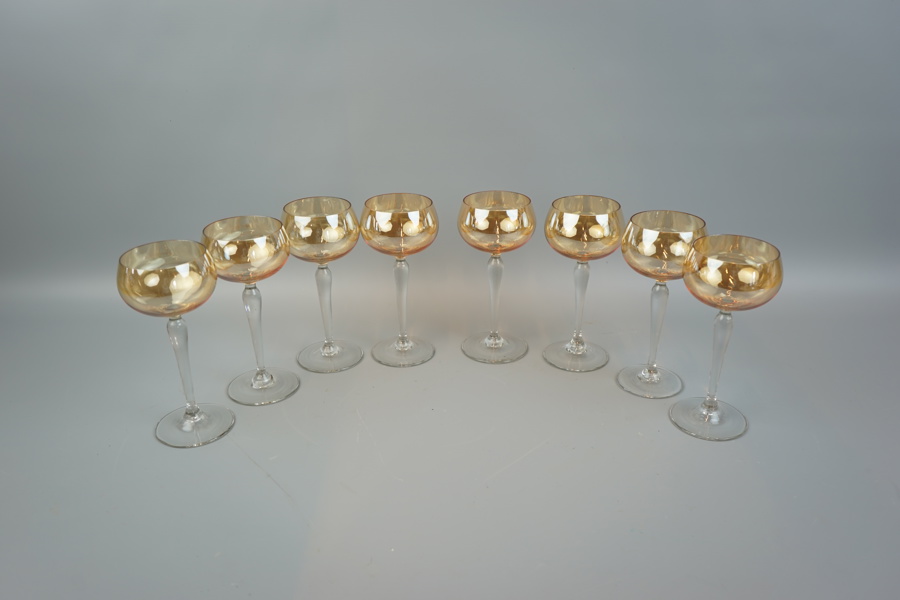 Champagnekupor/vinglas, 8 st.