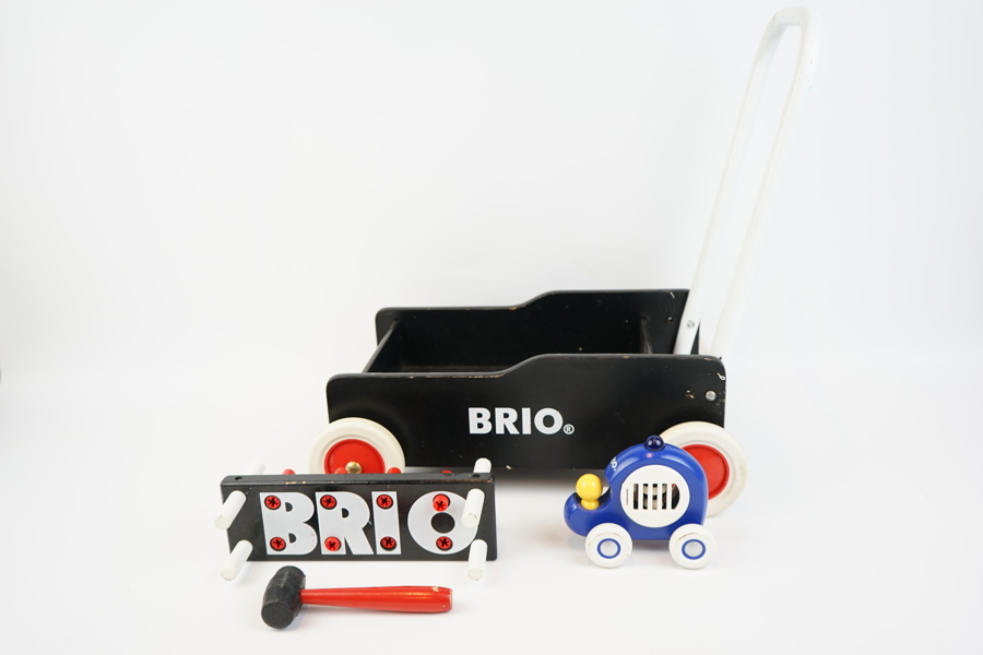 Brio, leksaker, 3 delar, trä.