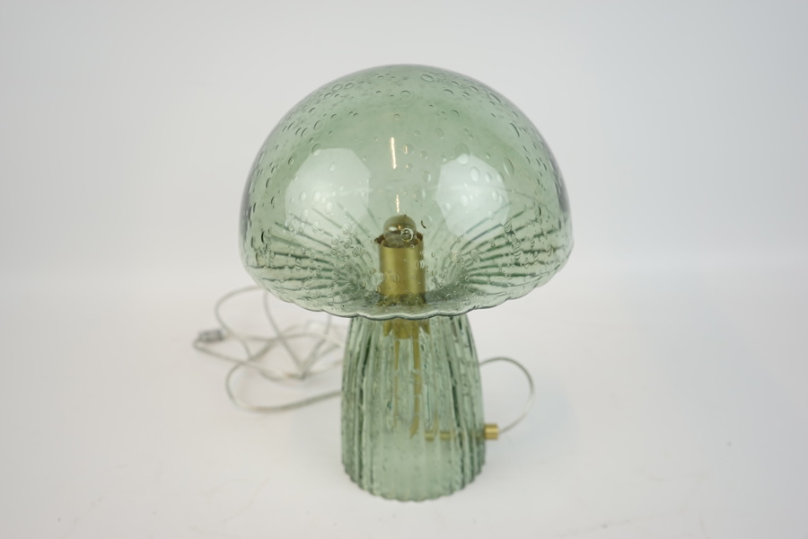 Bordslampa, glas, "Fungo", Globen lightning.