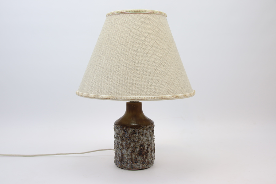 Bruno Karlsson, bordslampa, stengods, Ego Ateljé, signerad.
