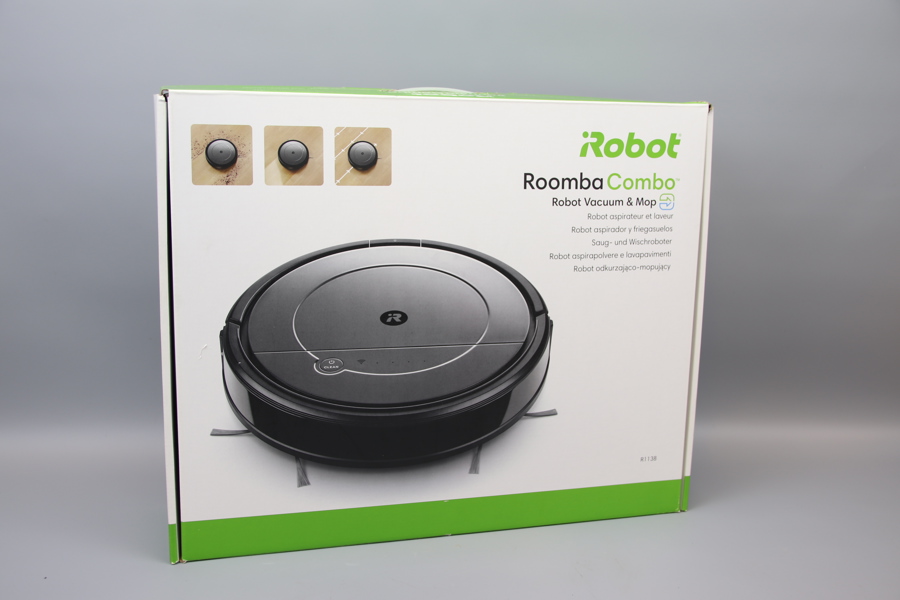 Robotdammsugare med vakuum- och moppfunktion, Roomba Combo, Robot.