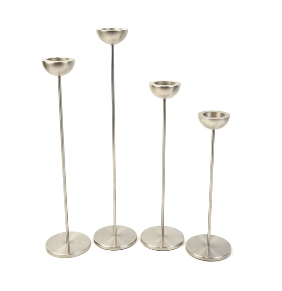 Ljuslyktor på fot, metall, Stilling Design, Danmark.