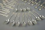Bestickservis, 36 delar, nysilver, "Olga".