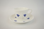 Kaffeservisdelar, 15 delar, porslin, "Blå Blom", Gustavsberg.