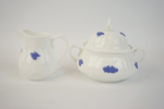 Kaffeservisdelar, 15 delar, porslin, "Blå Blom", Gustavsberg.