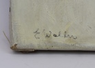 Walter Persson, olja på duk, signerad.