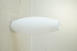 Golvlampa, glas, samtida.