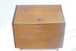 Bestickuppsättning, 122 delar, teak/rostfritt, "Stjärn, Asni, Danmark, med bestickschatull, teak, Stig-bolaget, Malmö, med bestick, 1950/60-tal.