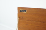 Bestickuppsättning, 122 delar, teak/rostfritt, "Stjärn, Asni, Danmark, med bestickschatull, teak, Stig-bolaget, Malmö, med bestick, 1950/60-tal.