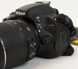 Digitalkamera, Nikon D5100, med tillbehör.