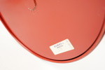 Bordslampa, metall, E S  Horn, Aalestrup, 1960-tal.