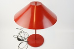 Bordslampa, metall, E S  Horn, Aalestrup, 1960-tal.