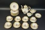 Kaffeservis, 23 delar, porslin, Bavaria, 1900-tal.