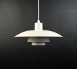 Poul Henningsen, taklampa, ''PH 4/3 Pendel'', metall, Louis Poulsen, Danmark.