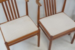 Svante Skogh, stolar, 4 st, teak/textil, 1960-tal.