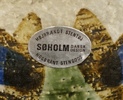 Vaser, 2 st, stengods, Söholm Stentöj, Bornholm, Danmark.
