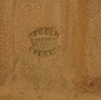 Josef Simon, väggrelief,  stengods, Söholm Stentöj, Bornholm, Danmar, signerad.