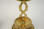 Kandelabrar, ett par, för 2 ljus, mässing, "Blekingemodell", 1900-tal.