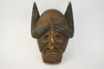 Afrikansk mask, trä.