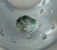 Vaser, 3 st, glas/flussglas, 1900-tal.