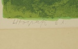 Gunnar Larsson, litografi E.A, signerad.