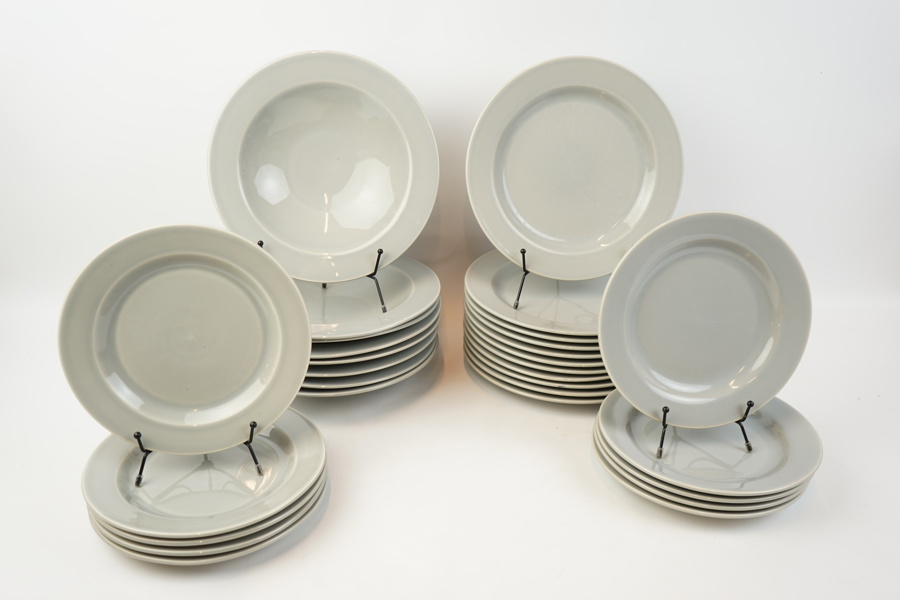 Matservis, 29 delar, porslin, Höganäs.