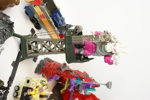 Leksaker, ett parti, plast, bl.a Transformers.