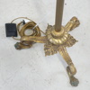 Golvlampa, 3 ljuspunkter, mässing, 1900-tal.