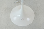 Verner Panton, golvlampa, plast, "Panthella", Louis Poulsen, Danmark.