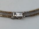 Collier, förgyllt silver och silver 835.