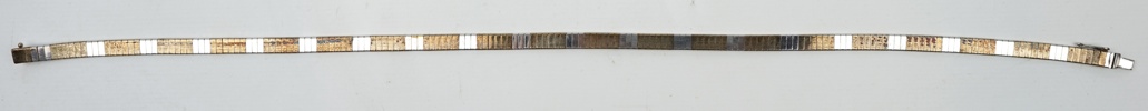 Collier, förgyllt silver och silver 835.