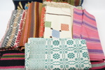 Textil, allmoge m.m, ett parti.