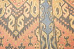 Textil, 6 delar, bl.a allmoge.