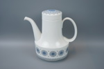 Tapio Wirkkala, kaffeservis, 18 delar, porslin, "Composition", Rosenthal, 1900-talets andra hälft.